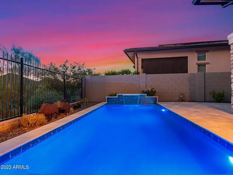11958 W Creosote Dr Pool At Dusk