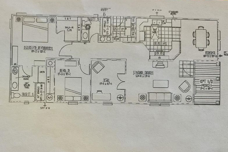 10960 N 67th Ave #39 Glendale Floor Plan